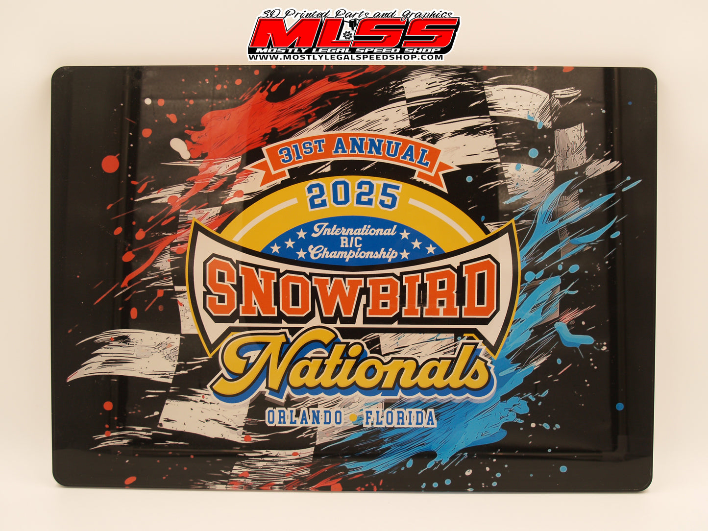 2025 Snowbird Nationals Pit Board