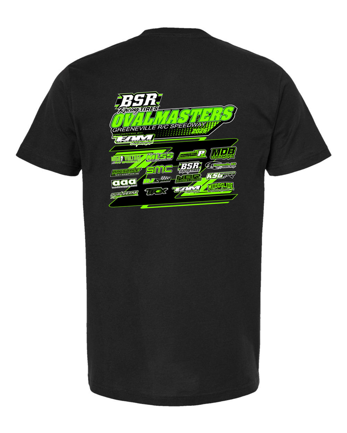 2026 BSR Ovalmasters Presented by TEAM EAM Event T-SHIRT