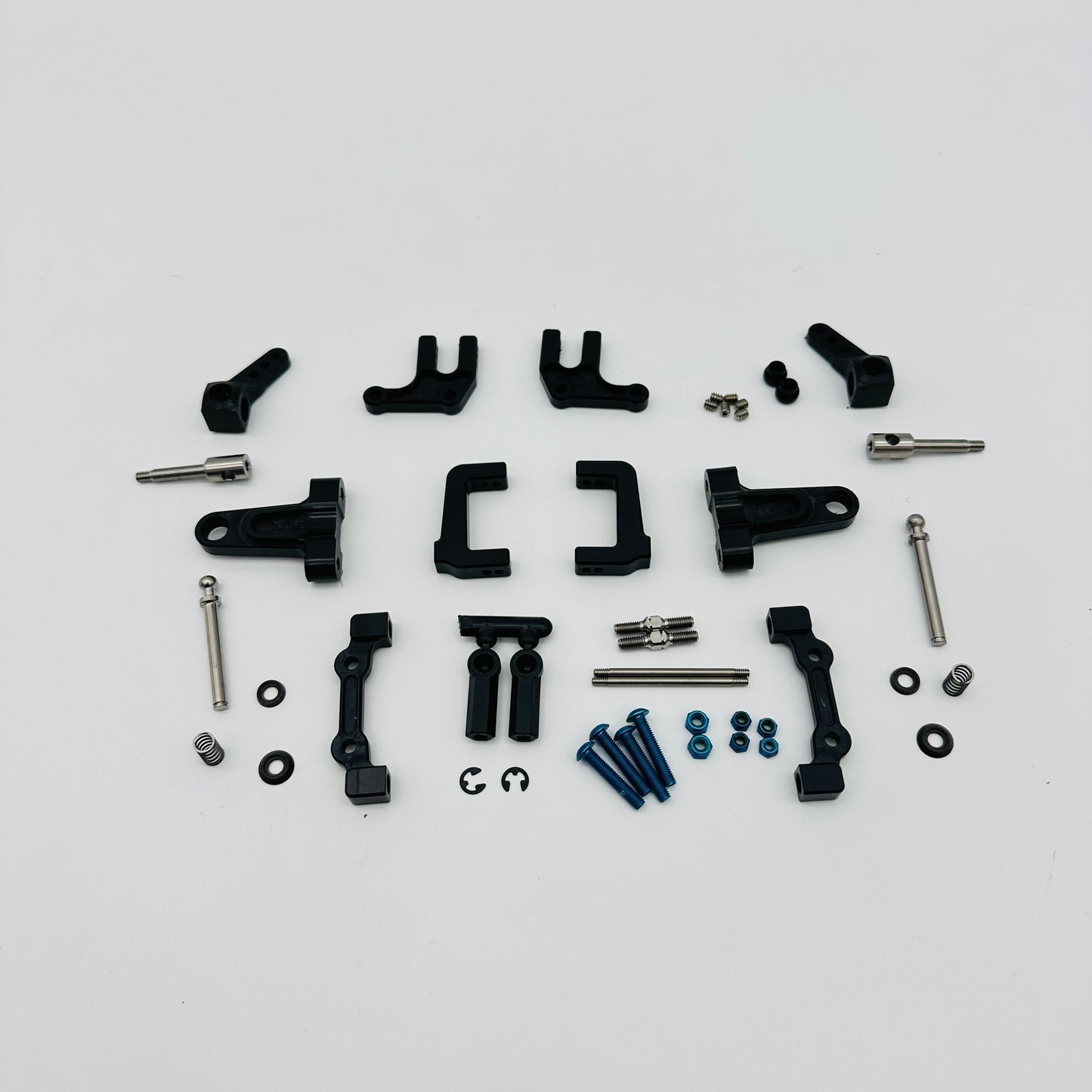 PRW 1/12 Pan Car Front End - Black (Complete)