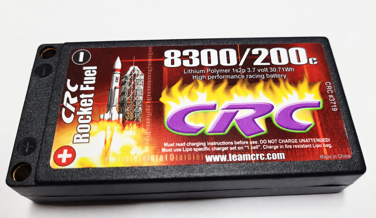 1s Rocket Fuel Battery pack – 3.7v, Ultra-Low IR, 8300/200
