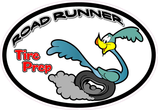 Road Runner Tire Prep Decals