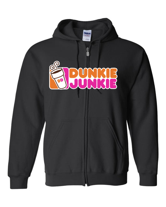 Dunkin Junkie Zip Up Hoodie
