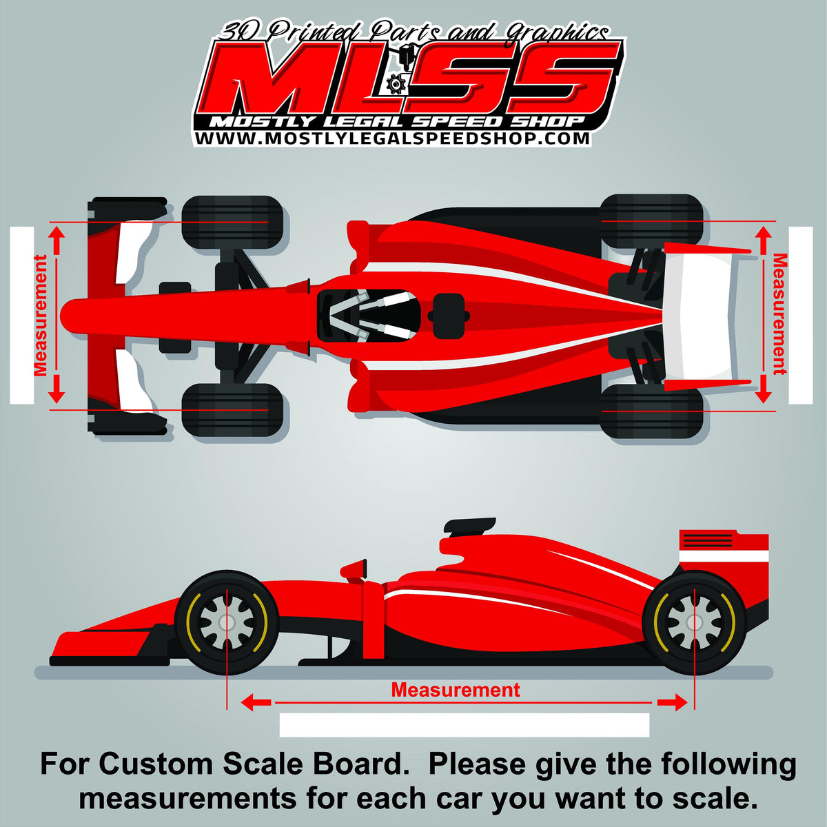 MLSS Custom Scale Board – Mostly Legal Speed Shop
