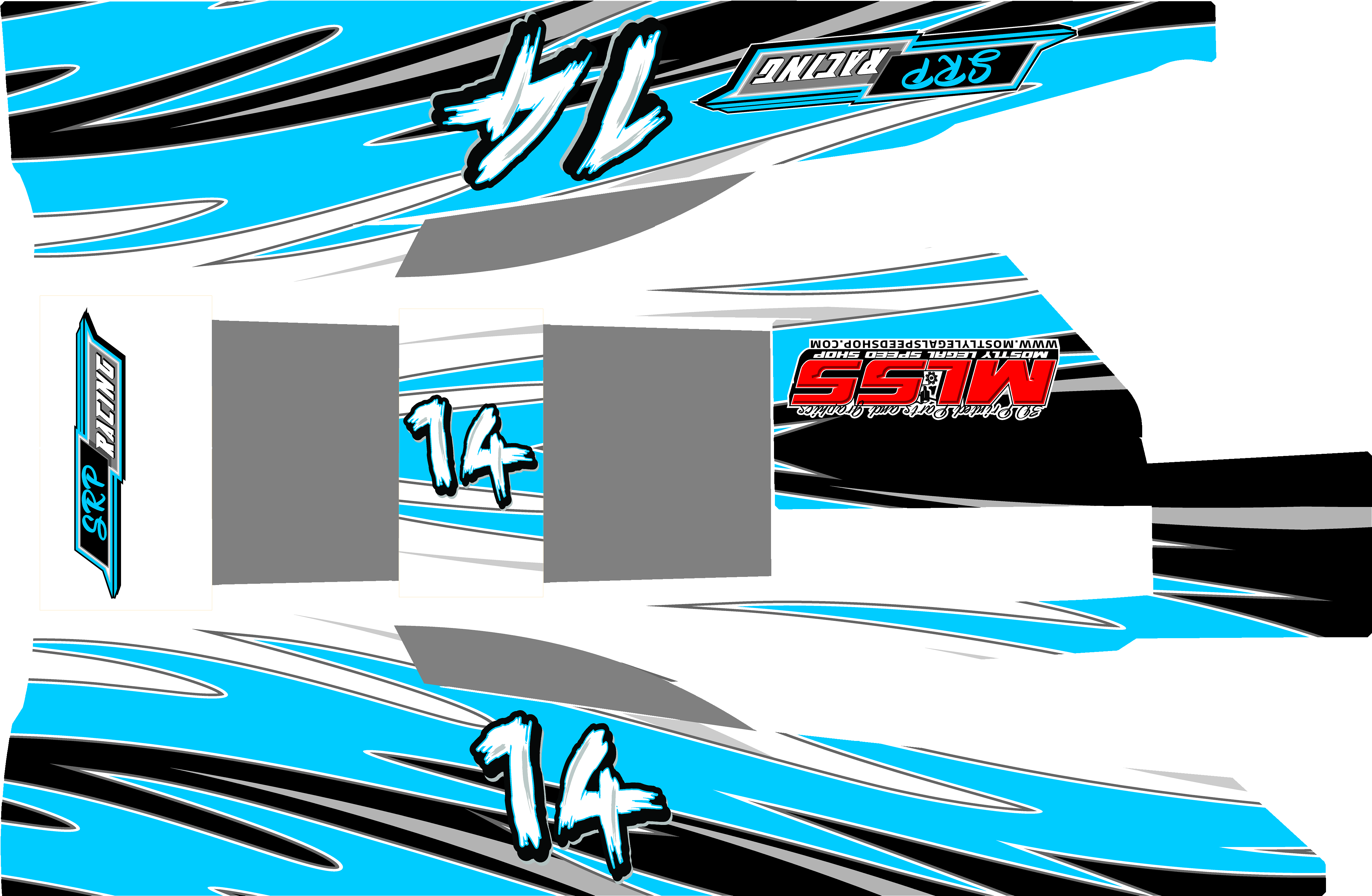 Super Rad SK Body Wrap – Mostly Legal Speed Shop