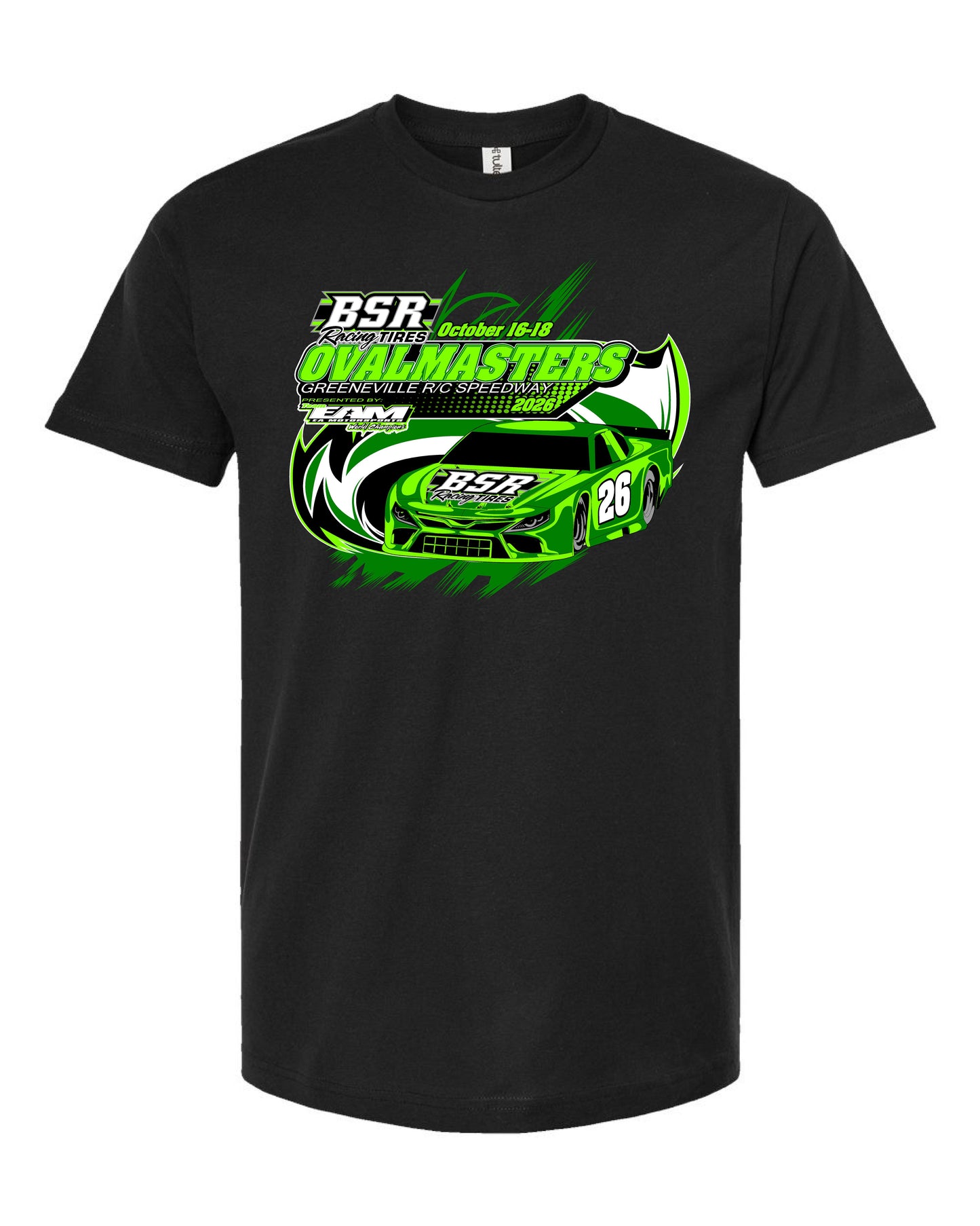 2026 BSR Ovalmasters Presented by TEAM EAM Event T-SHIRT