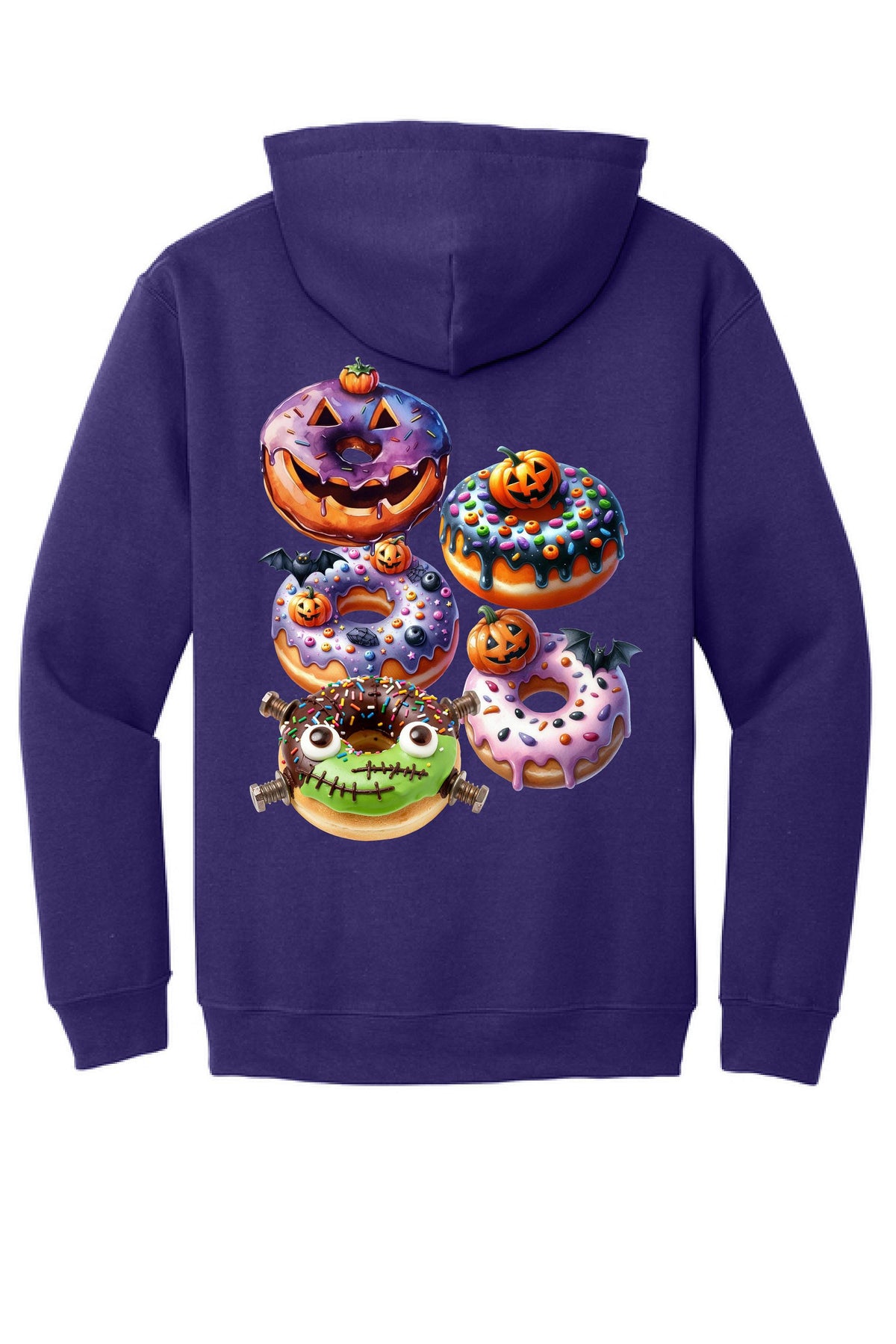 Halloween Dunkin Junkie Zip Up Hoodie