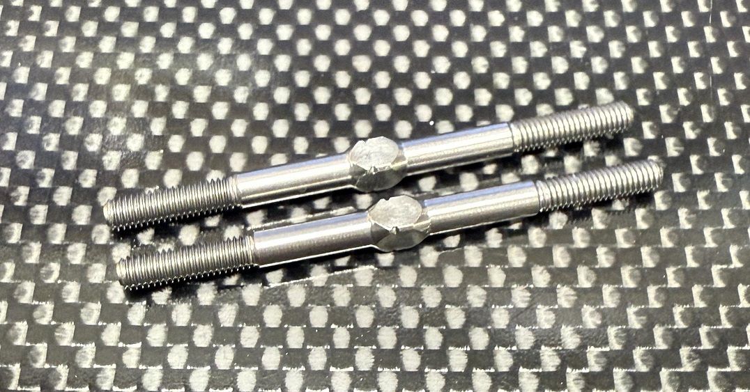 3mm x 1.625 Titanium Turnbuckles (2) (1063) Not LUNSFORD Made!! Made by GFRP