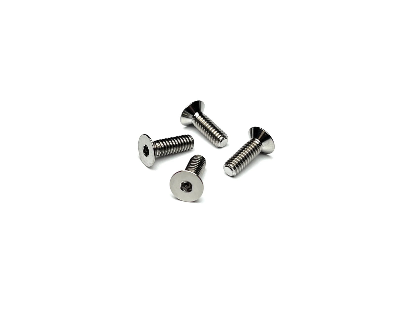 Sortafast Standard Thread Titanium Screws - 100° Countersunk Head - 4pk (8-32)