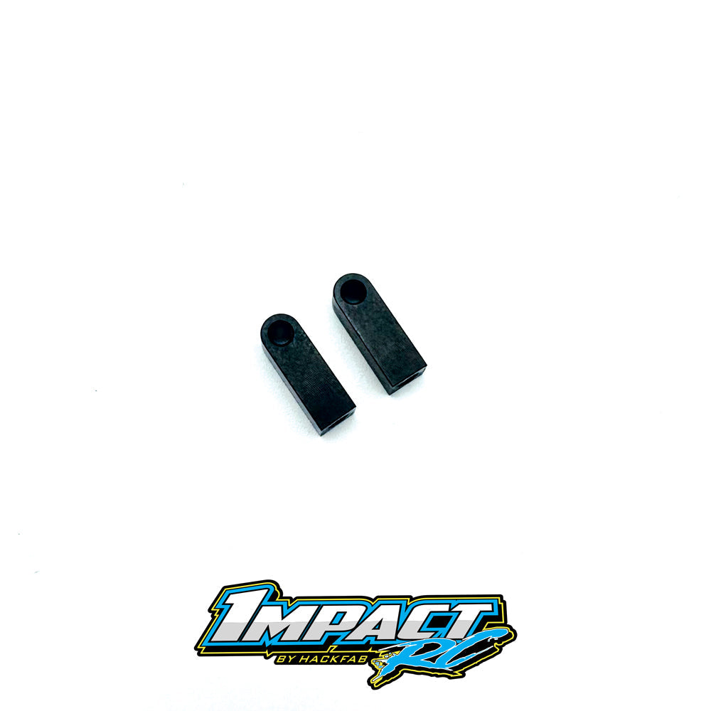 Impact RC Outkast V2 Crossbrace/Weight Rail Standoffs (Black) (2)