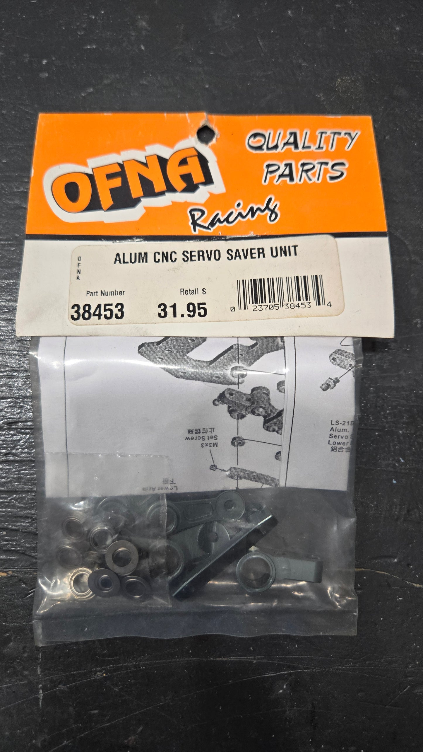 OFNA Alum CNC Servo Saver Unit, 38453