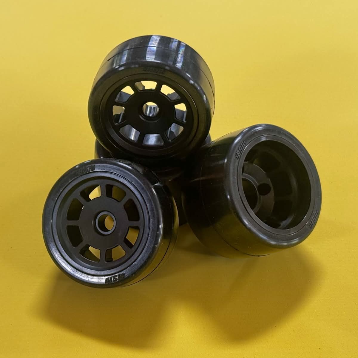 BSR RR1000 1/10 Pan Rubber Tires