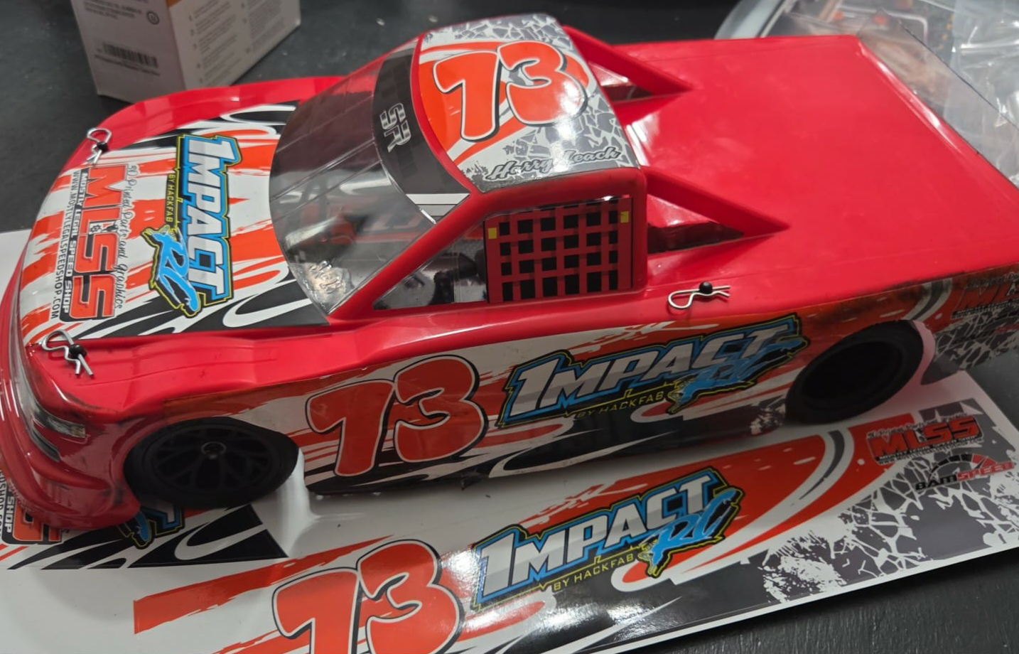 SuperRad Truck Body Wrap